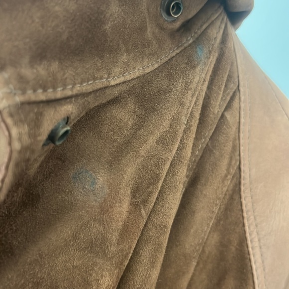 CHRIST Vintage 1970's Lambskin/Suede Coat - Picture 16 of 17